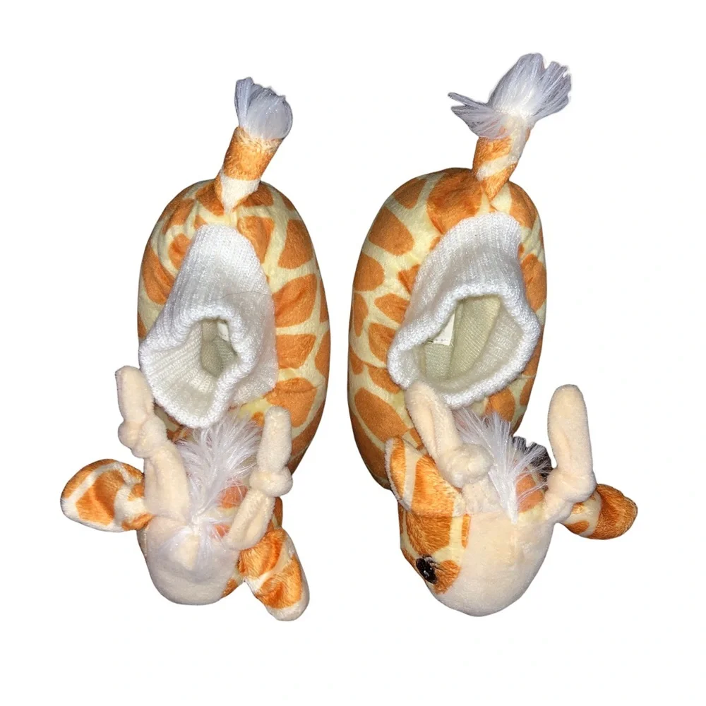 Yankee Toybox Infant Size 3-4 Giraffe Slippers
